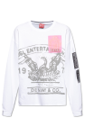 Diesel WHITE T-shirt ‘T-BOXT-LS-Q10‘