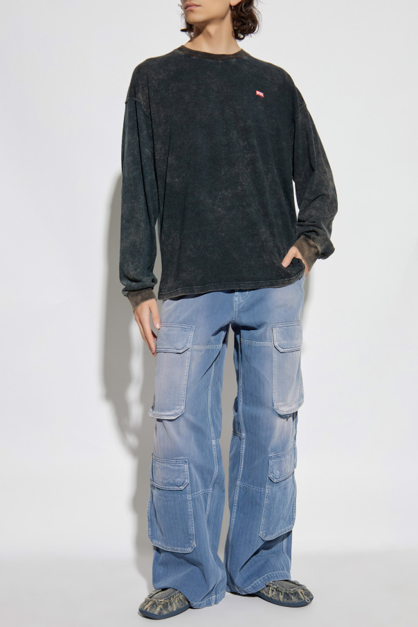 Diesel T-shirt 'T-BOXT-LS-T3'