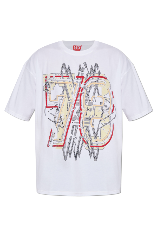 T-shirt with print od Diesel