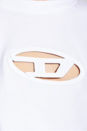 Diesel T-shirt T-BUXT-CROP-OD