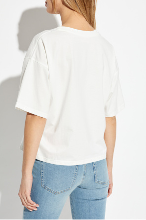 Diesel T-shirt T-BUXT-CROP-OD