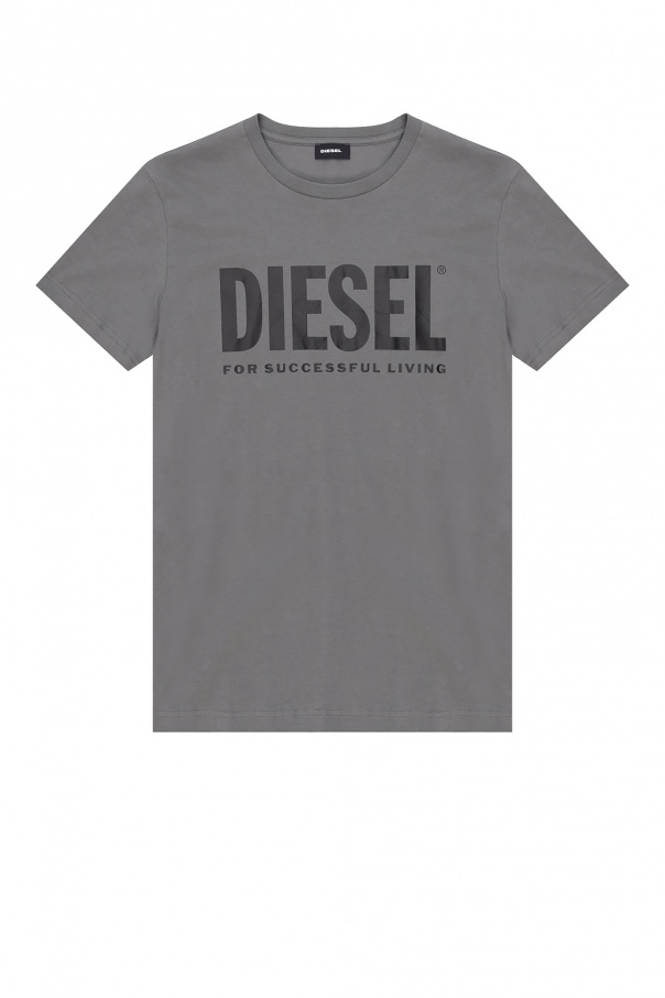 Diesel t-shirt med bröstficka och logotyp