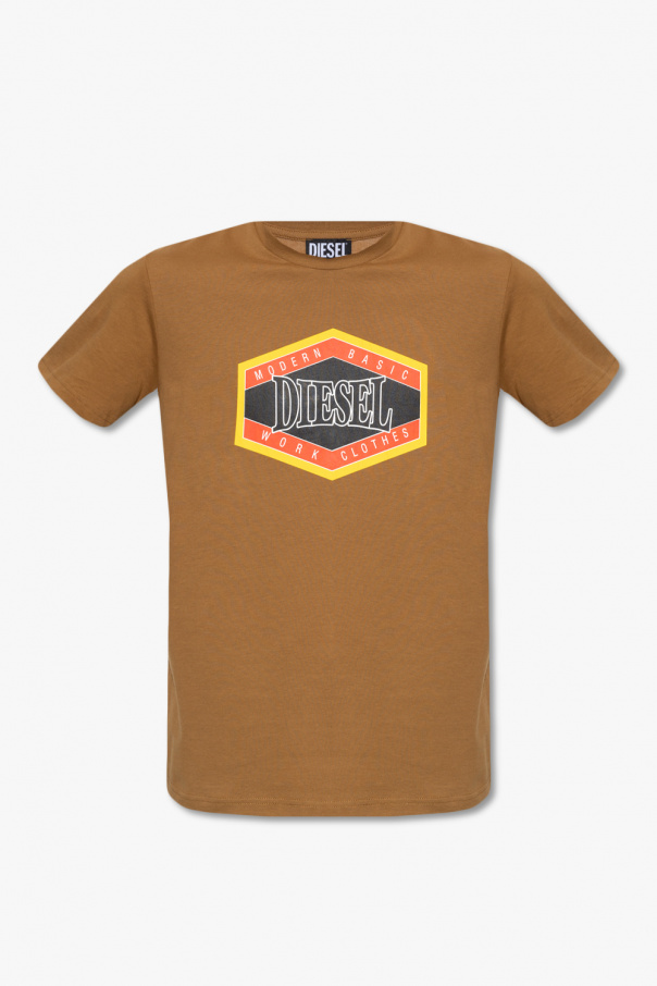 Diesel ‘T-Diegor’ T-shirt van with logo