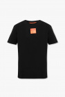 monogram-pattern short-sleeve T-shirt