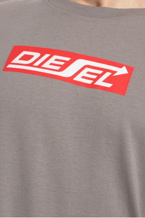 Diesel 'T-shirt De Menino Cru Catones