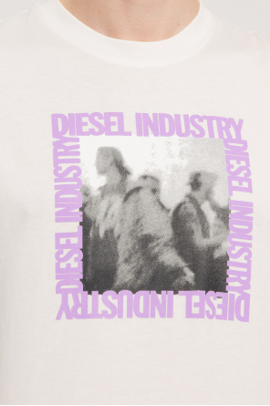Diesel 'adidas Originals Schwarzes Basic-T-Shirt