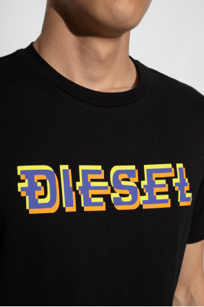 Diesel ‘T-Diegor’ T-shirt turtleneck with logo