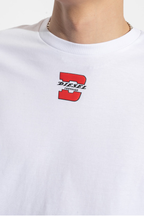 Diesel ‘T-DIEGOR’ T-shirt biker with logo