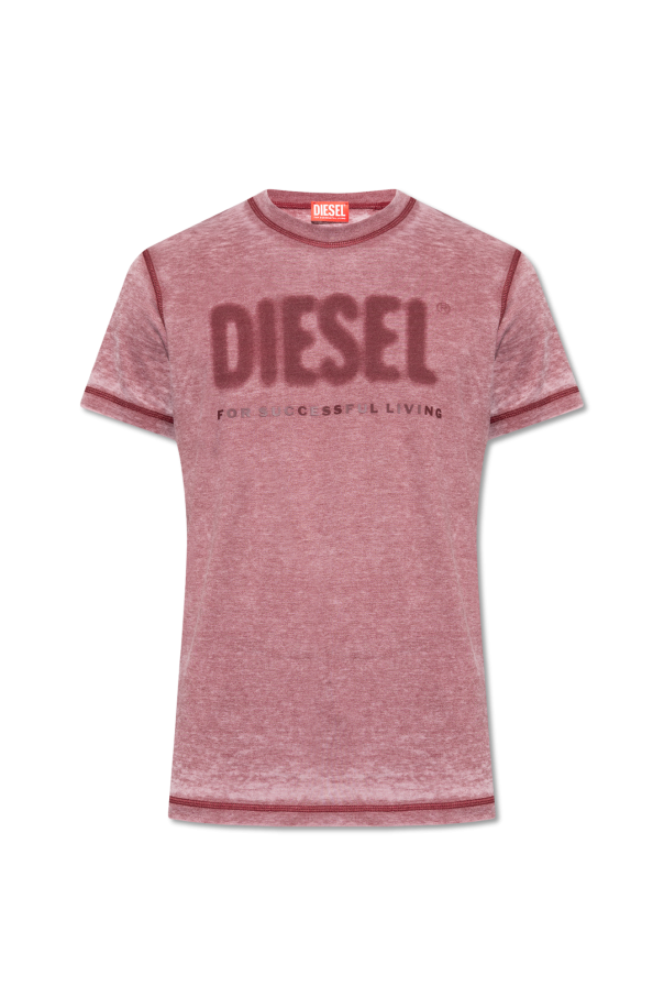 Diesel ‘T-DIEGOR’ T-shirt Des with logo