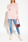 Diesel PINK ‘T-DIEGORY’ T-shirt with long sleeves