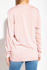Diesel PINK ‘T-DIEGORY’ T-shirt with long sleeves