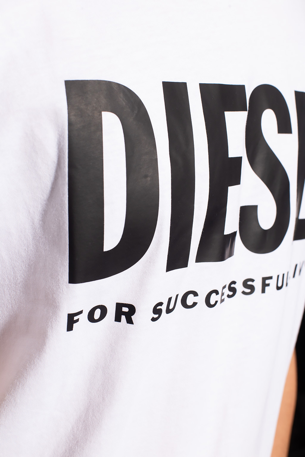 Diesel Tee shirt à logo patché