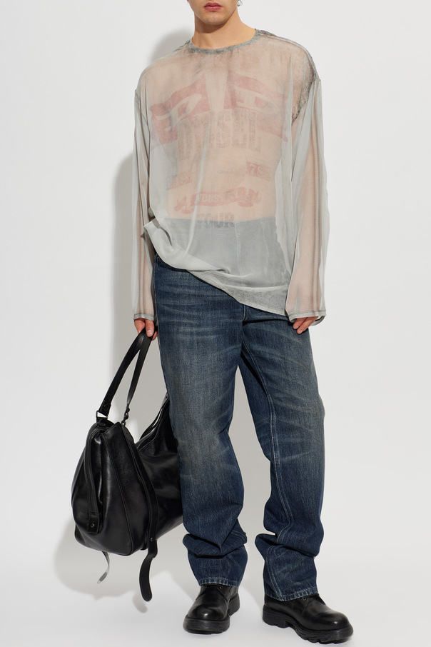 Diesel T-shirt ‘T-DOUBLEX-LS’