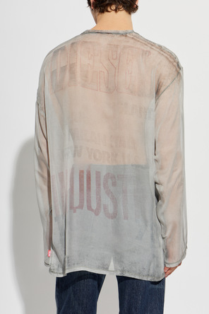 Diesel T-shirt ‘T-DOUBLEX-LS’