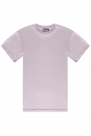 AMI Paris Ami de Coeur cotton T-shirt Grau