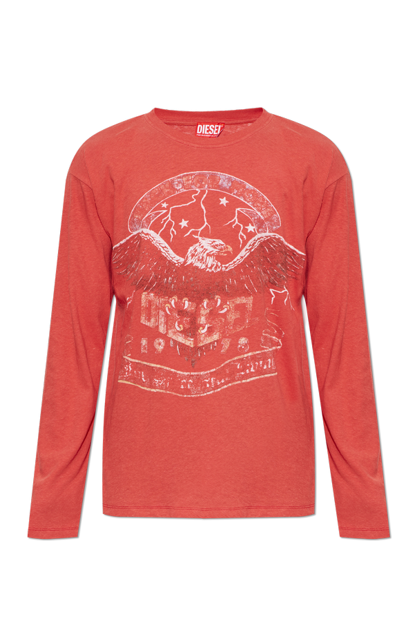 T-shirt ‘T-GERI-LS’ od Diesel