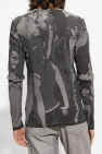 Diesel GREY ‘T-IBBER-LS’ T-shirt with long sleeves