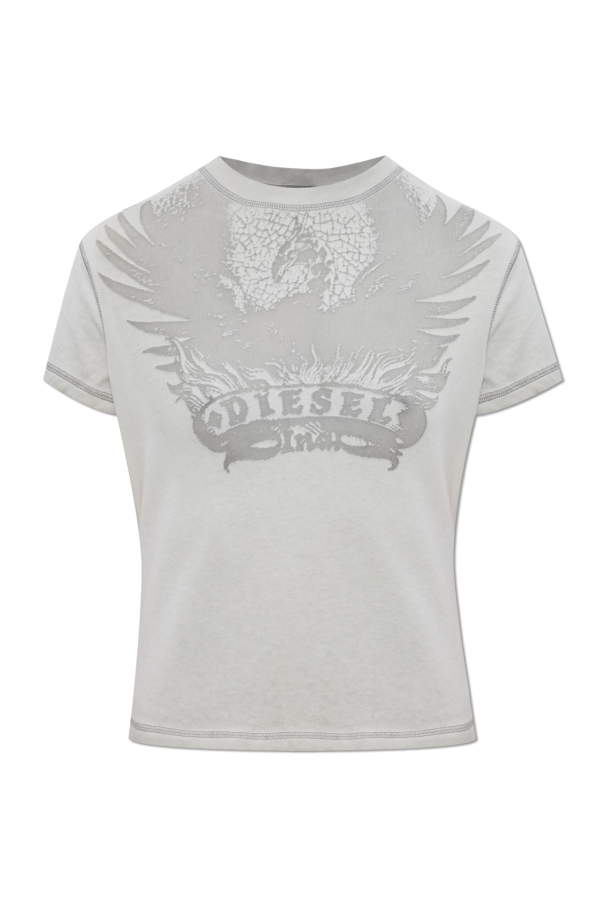 T-shirt `T-ILA-AA7` od Diesel
