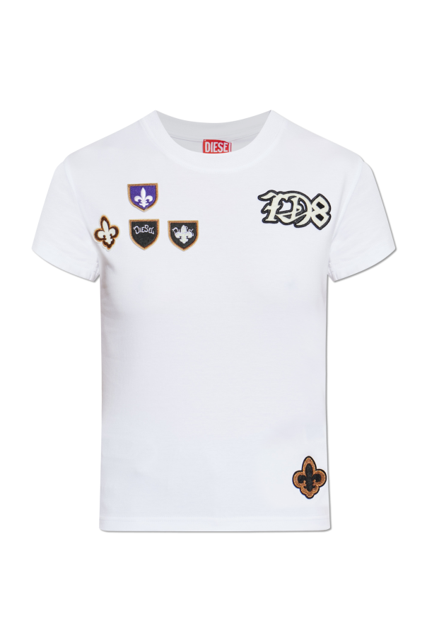 T-shirt ‘T-ILA-CP’ od Diesel