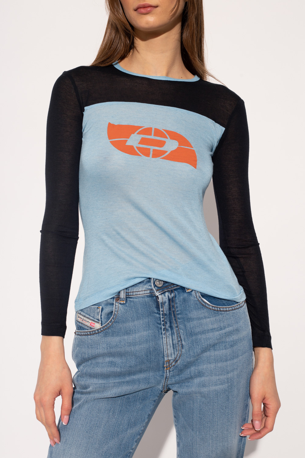 Diesel ‘T-Ina’ long-sleeved T-shirt