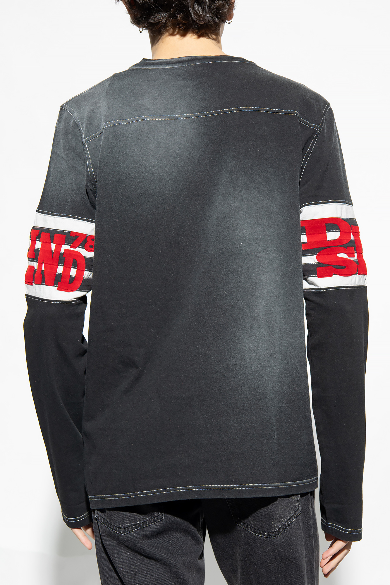 Diesel ‘T-JU-LS’ T-shirt with long sleeves