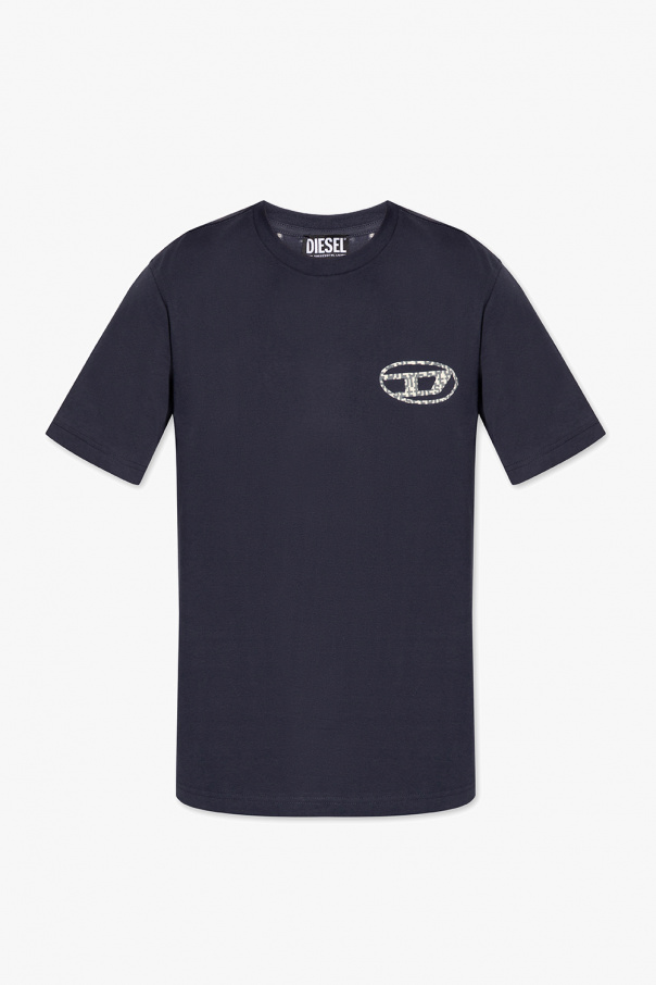 Diesel T-shirt z nadrukiem ‘T-JUST-D MON’