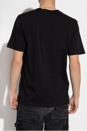 Diesel ‘T-JUST-DIVSTROYED’ T-shirt with logo