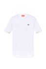 Company T-Shirt mit Logo-Print Grau