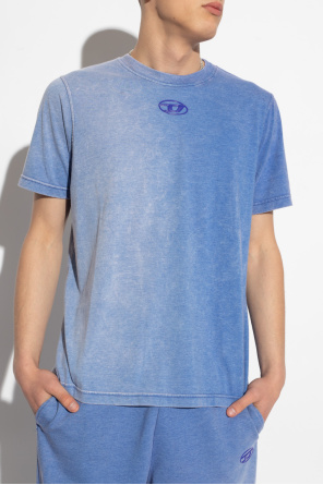 Diesel ‘T-JUST-G1’ T-shirt Bianco with logo