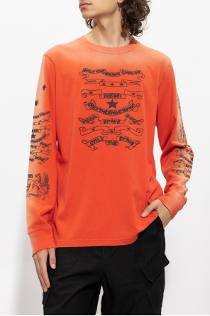 Diesel ‘T-JUST-LS-E3’ T-shirt with long sleeves