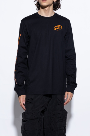Diesel ‘T-JUST-LS-L2’ T-shirt with long sleeves