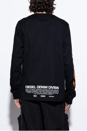Diesel ‘T-JUST-LS-L2’ T-shirt with long sleeves