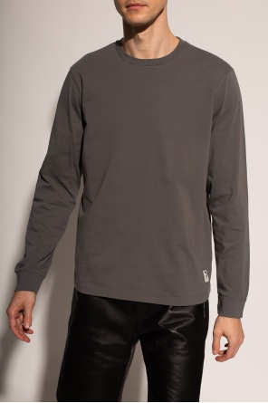 shirt Marrom Diesel - sleeved T - Sweatshirt Marrom Classic Crew II preto  branco - Grey Long - GenesinlifeShops Canada