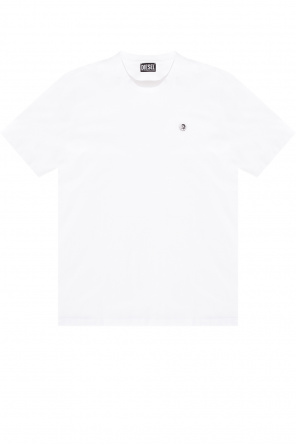 long-sleeve cotton shirt Weiß