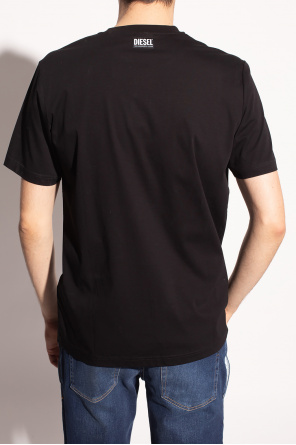 Diesel T-shirt in antimicrobial ViralOff® fabric