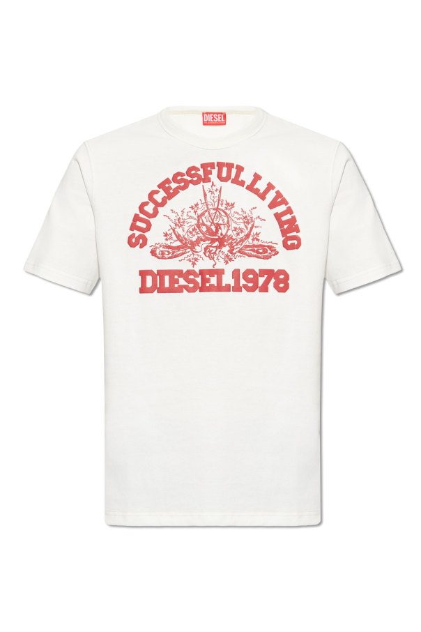 Diesel T-shirt z nadrukiem ‘T-JUSTIL-N1‘