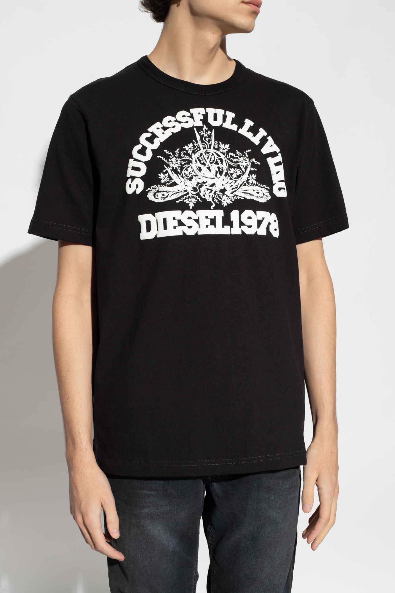 Diesel ‘T-JUSTIL-N1‘ T-shirt with print