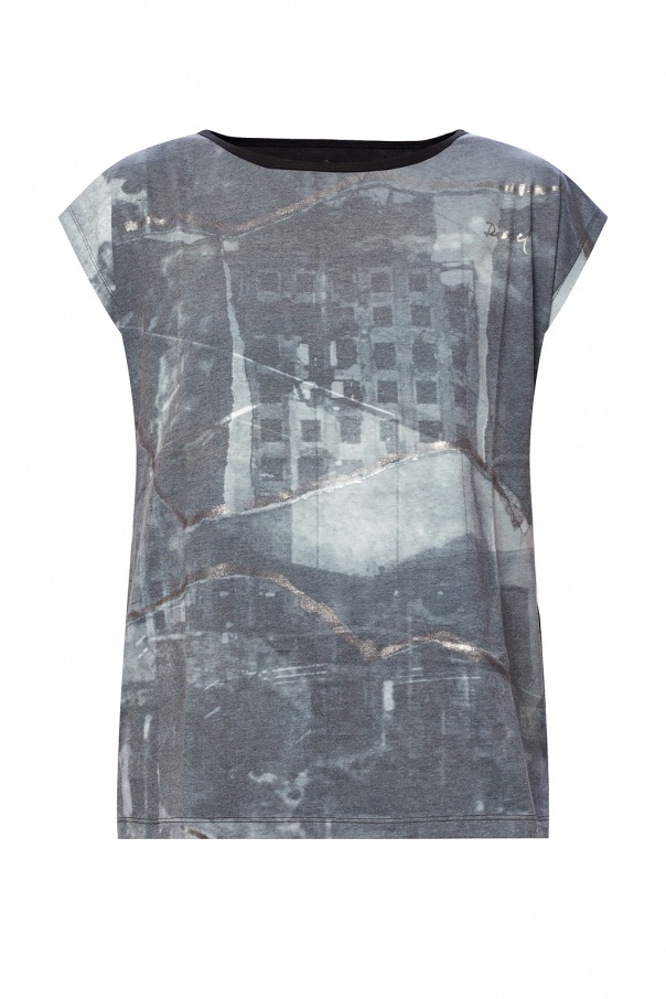 Diesel DSQUARED2 T-SHIRT WITH FADED EFFECT