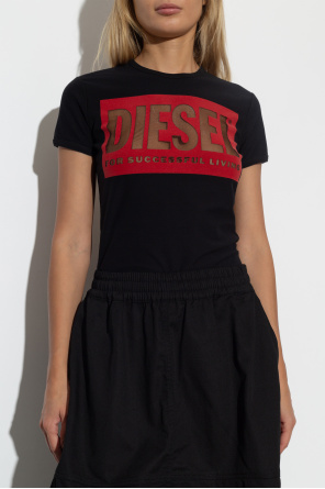 Diesel T-shirt z logo `T-MALUN`