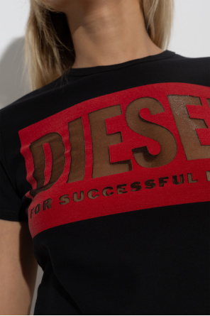 Diesel T-shirt z logo `T-MALUN`