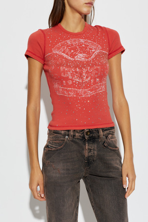Diesel T-shirt ‘T-MARSY-RIB-CRY’