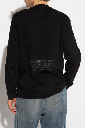 Diesel ‘T-MUST-LS-L4’ T-shirt with long sleeves