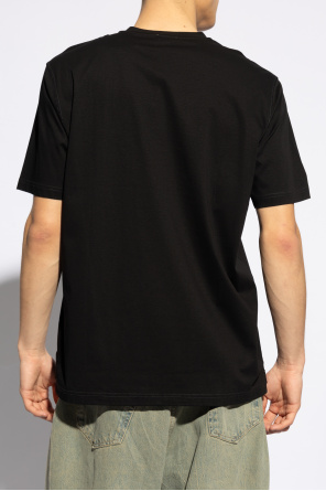 Diesel ‘T-MUST-SLITS-N2’ T-shirt with logo