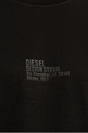 Diesel T-shirt z logo ‘T-MUST-SLITS-N2’