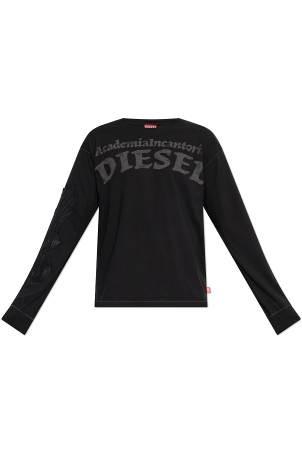 T-shirt `T-NORM-LS-AA3` od Diesel