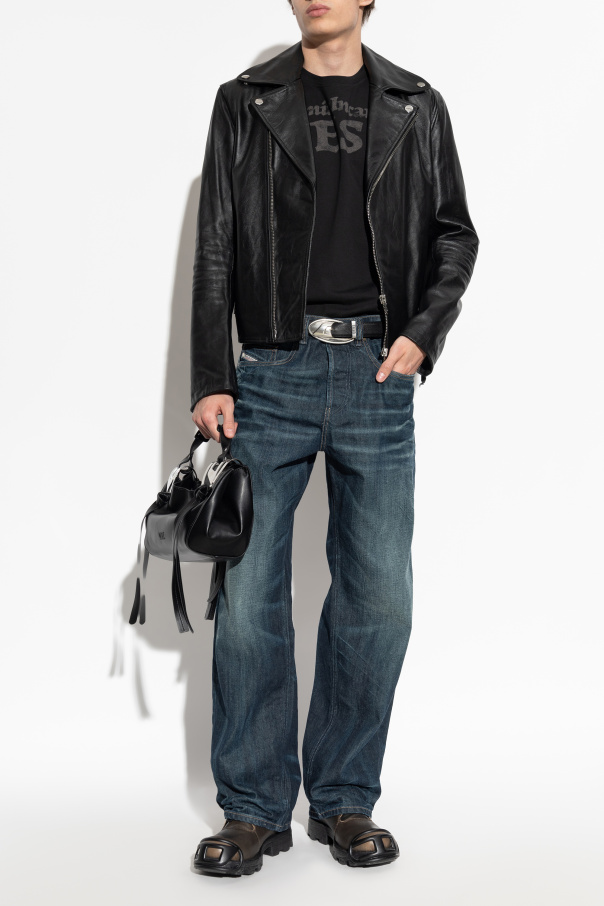 Diesel T-shirt `T-NORM-LS-AA3`