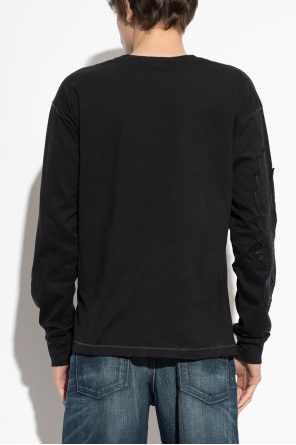 Diesel T-shirt `T-NORM-LS-AA3`