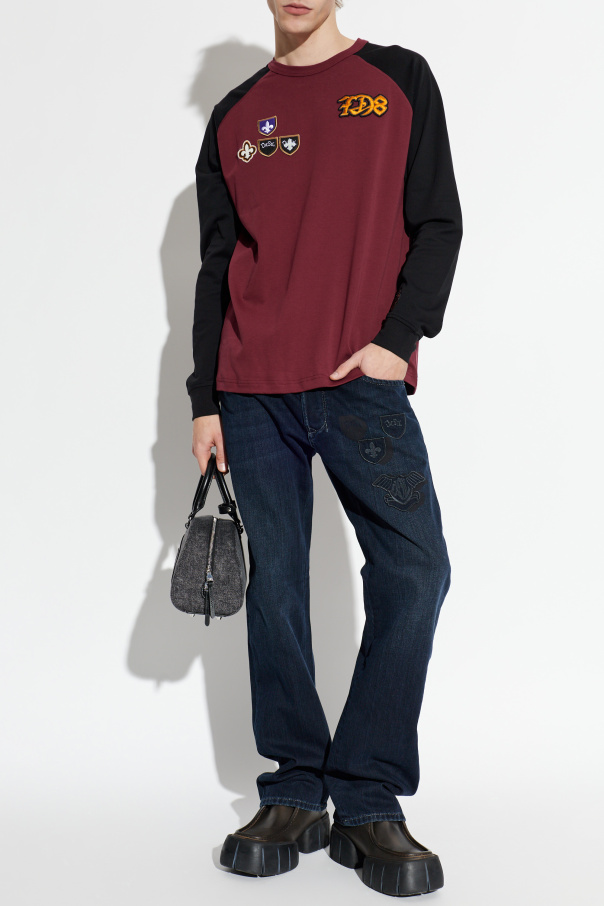 Diesel Long sleeve T-shirt ‘T-NORM-LS-RAG-CP’