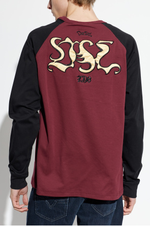 Diesel Long sleeve T-shirt ‘T-NORM-LS-RAG-CP’