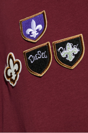 Diesel Long sleeve T-shirt ‘T-NORM-LS-RAG-CP’